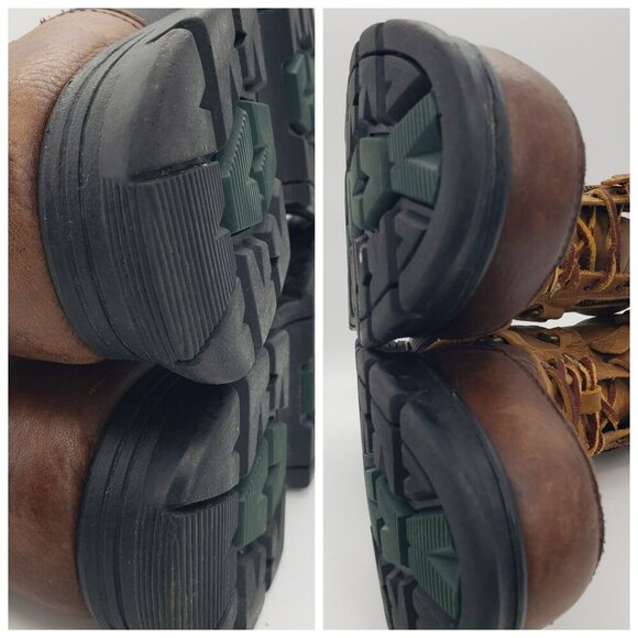 Men's Polo Ralph Lauren Demond Leather Ankle Hiking Hunting Chukka Duck Boot 9.5 - Picture 10 of 15